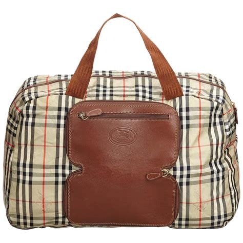 burberry messenger duffel bags|Burberry duffle bag vintage.